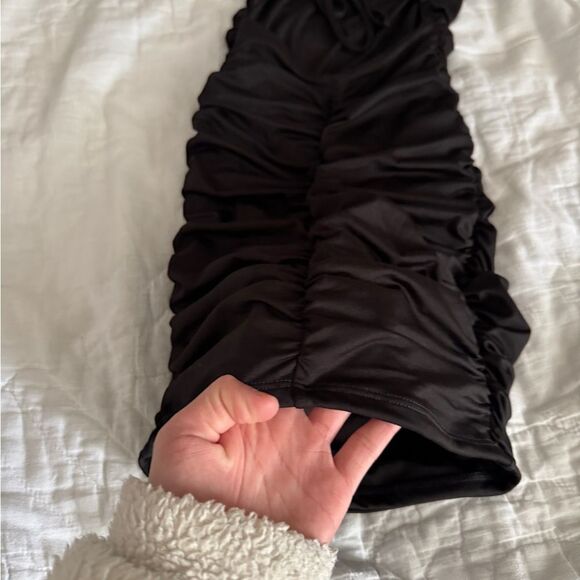 oh polly lace up criss cross back size 0 black - Picture 15 of 16